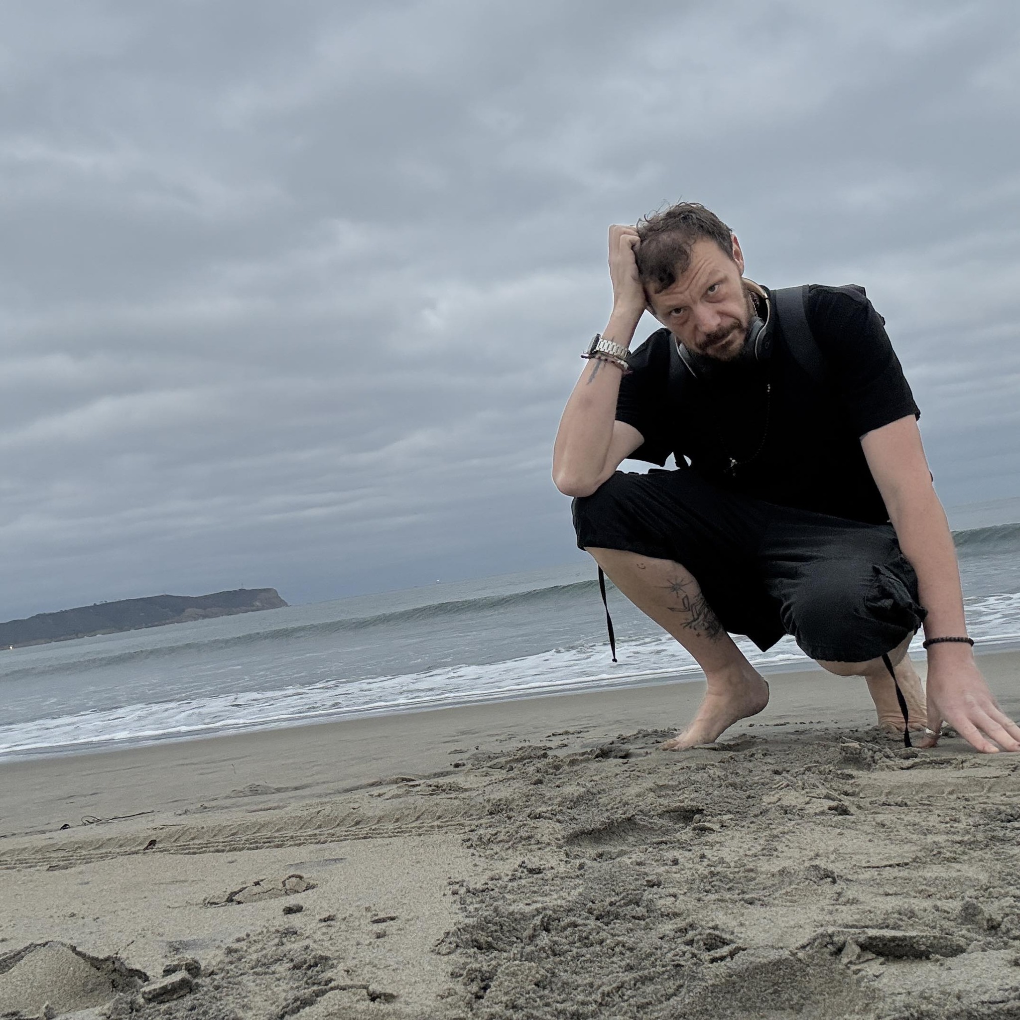Daniel on the coast